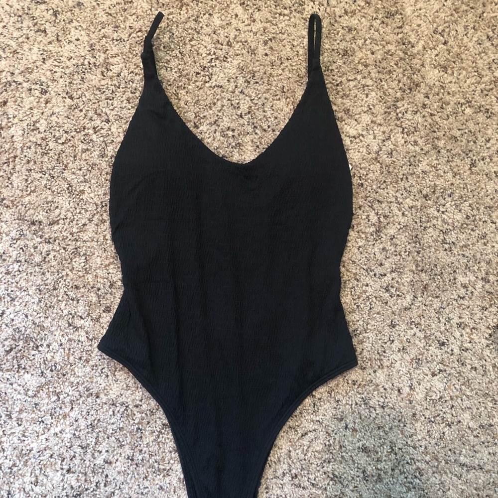 Black Aerie one piece swimsuit NWT size small
